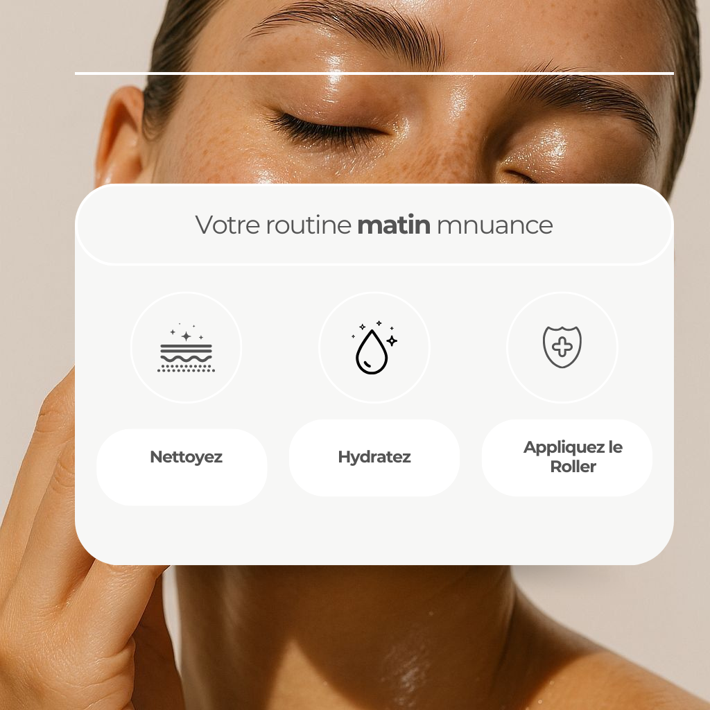 Huile de Ricin Biologique & Roller Quartz Rose